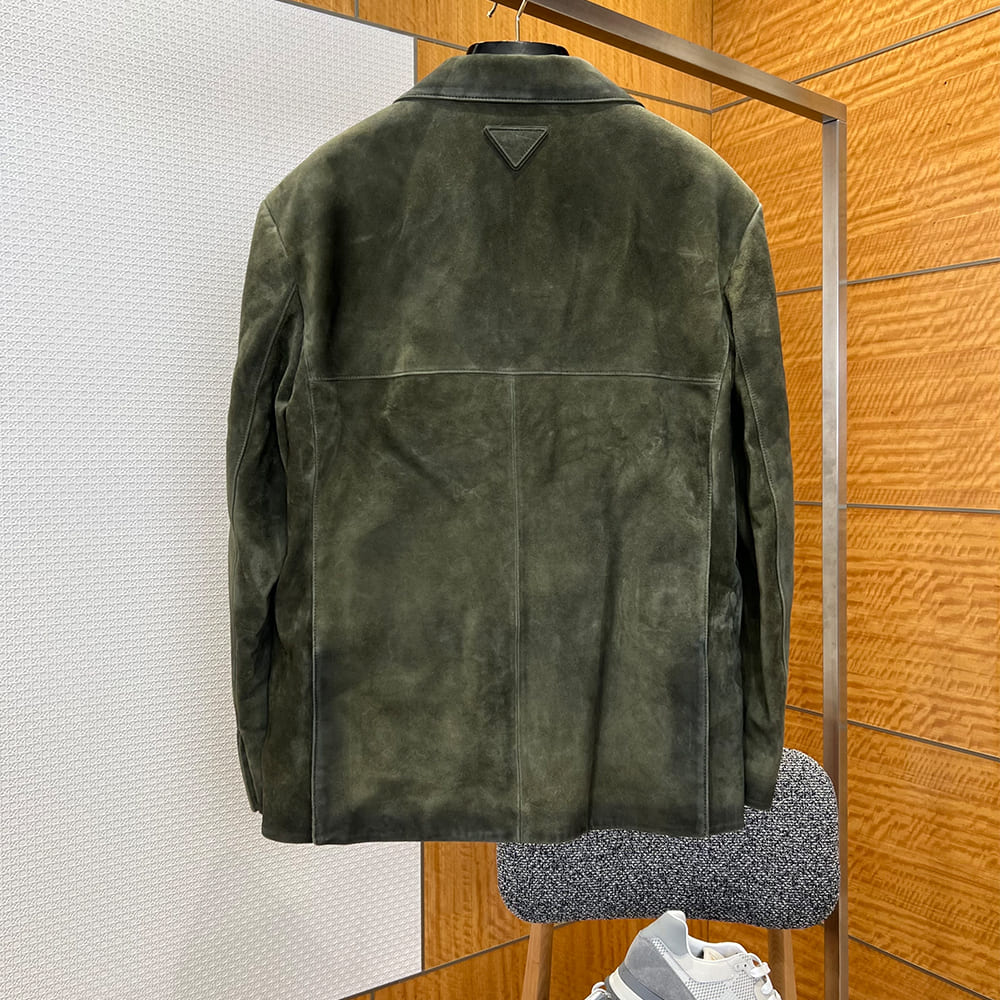 Pra*a UNISEX Genuine Leather COAT(size:S|M|L|XL)