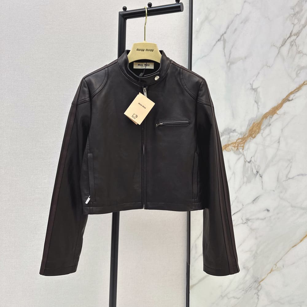 M1um1u WOMEN Genuine Leather SUIT(size:S|M|L)