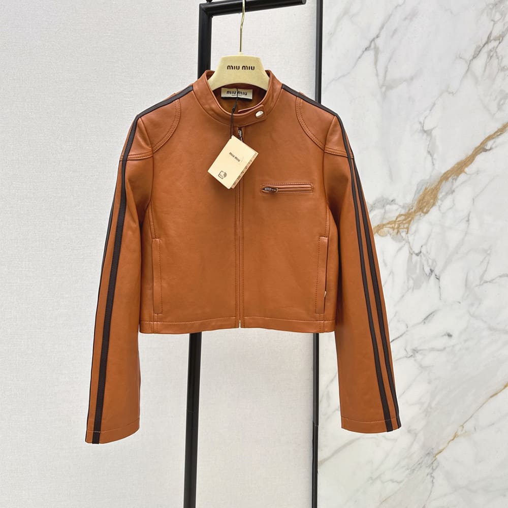 M1um1u WOMEN Genuine Leather SUIT(size:S|M|L)