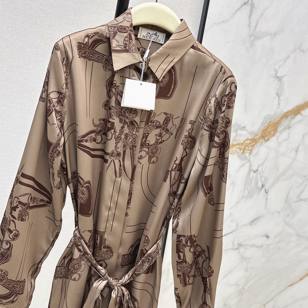 H**me5 WOMEN SILK DRESS(size:S|M|L|XL)