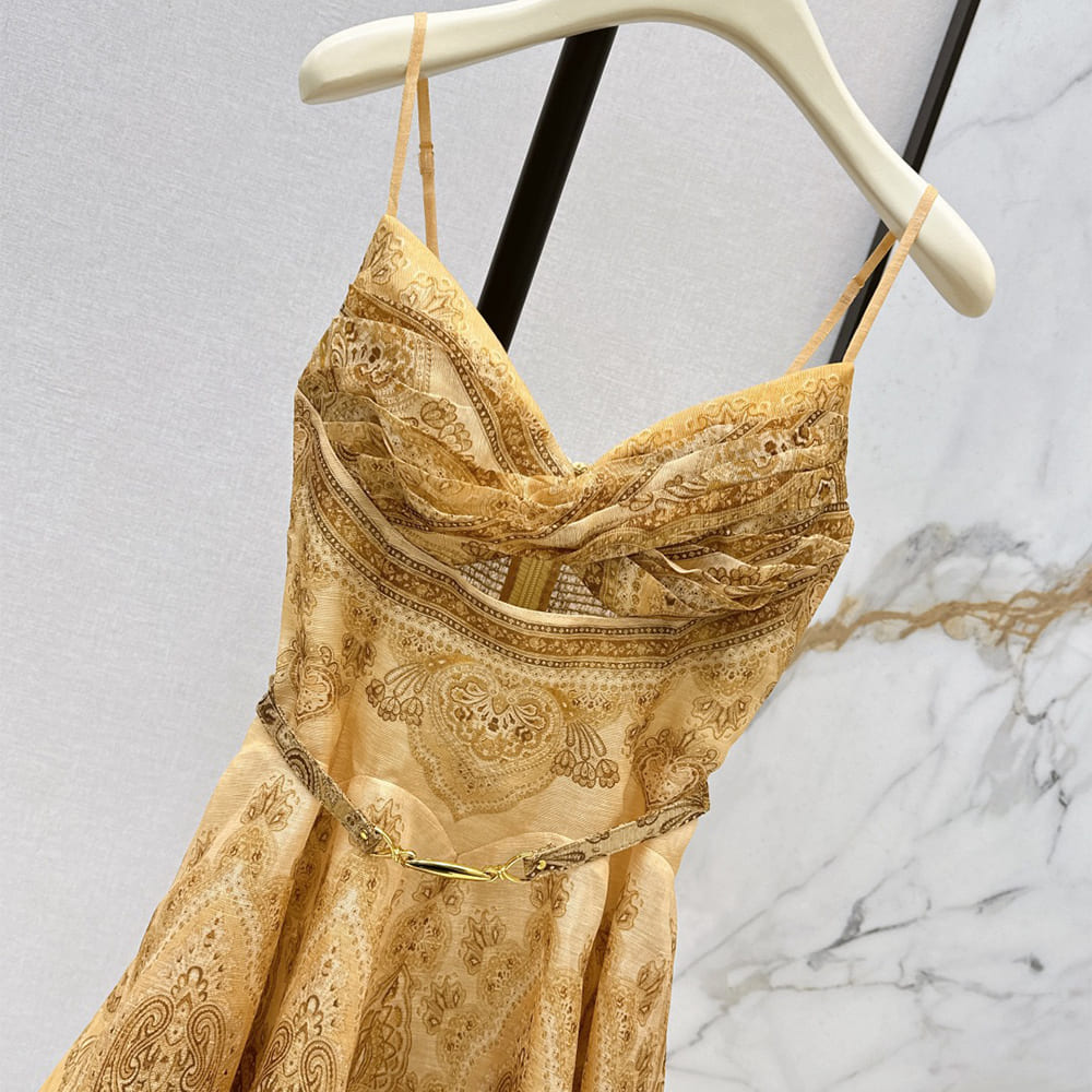 ZIMMERMANN WOMEN SILK DRESS(size:S|M|L|XL)