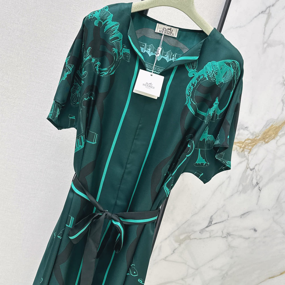 H**me5 WOMEN SILK DRESS(size:S|M|L|XL)