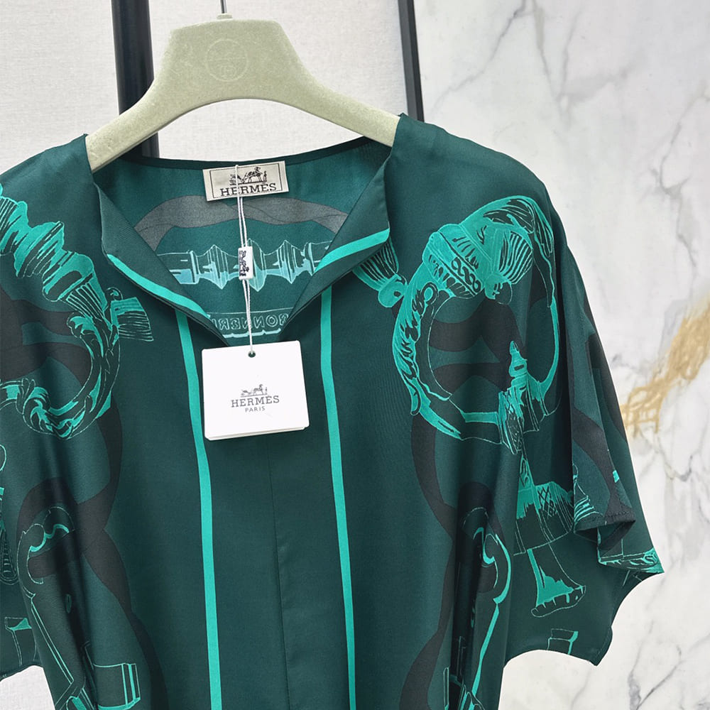 H**me5 WOMEN SILK DRESS(size:S|M|L|XL)