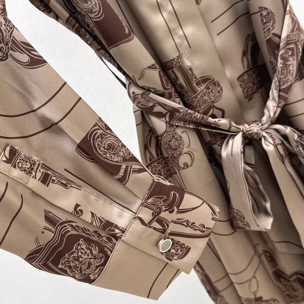 H**me5 WOMEN SILK DRESS(size:S|M|L|XL)