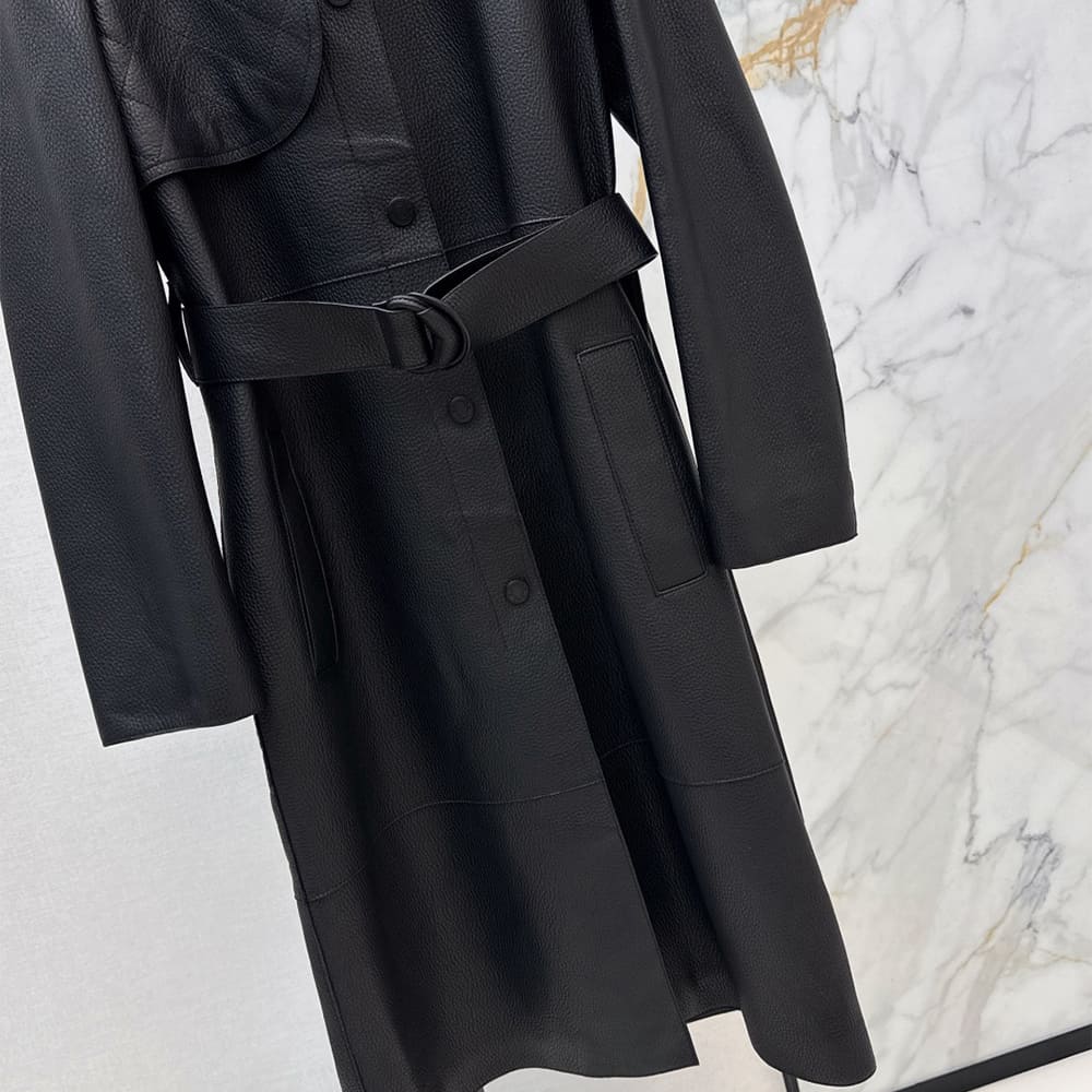 H**me5 WOMEN Genuine Leather COAT(size:S|M|L)