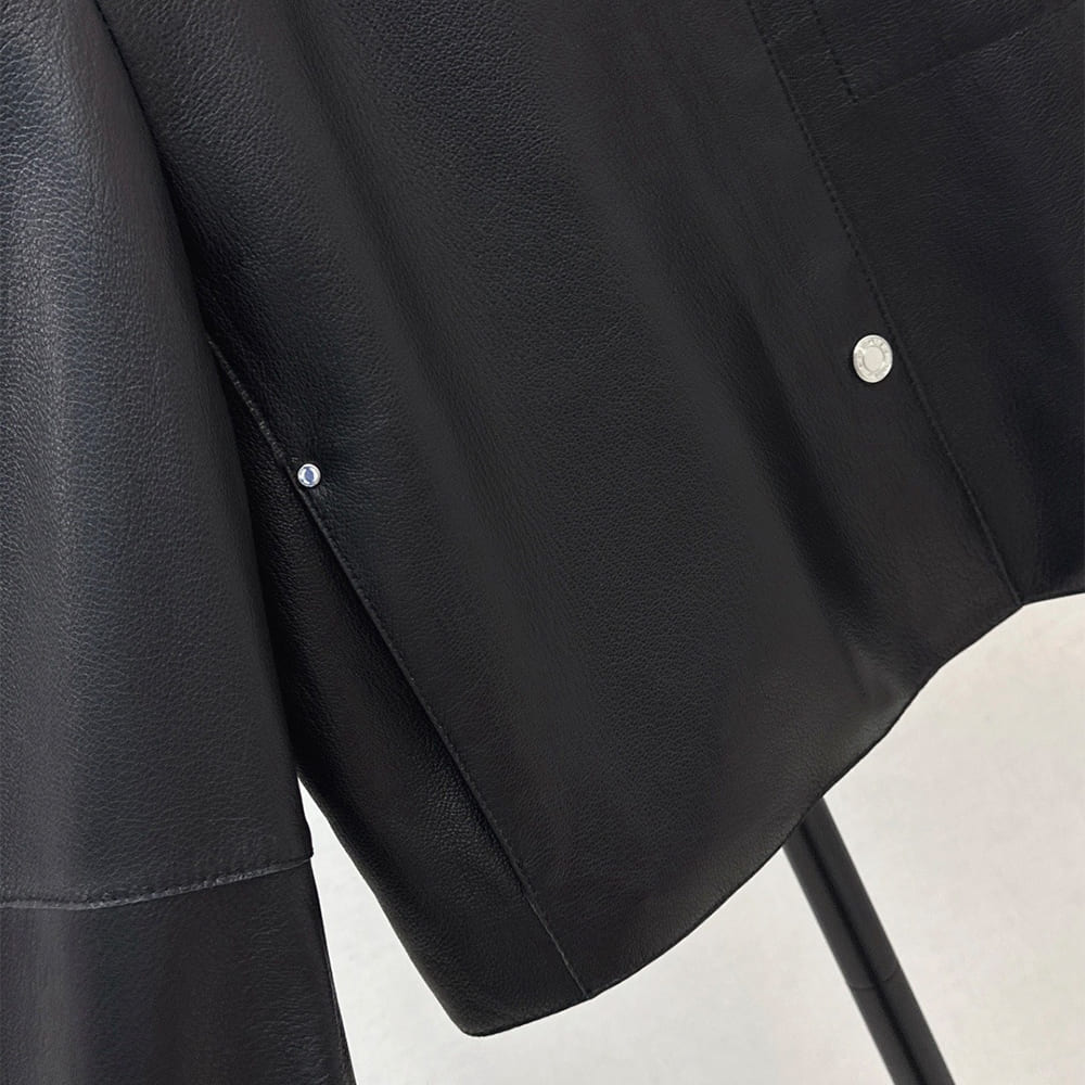 H**me5 WOMEN Genuine Leather COAT(size:S|M|L)