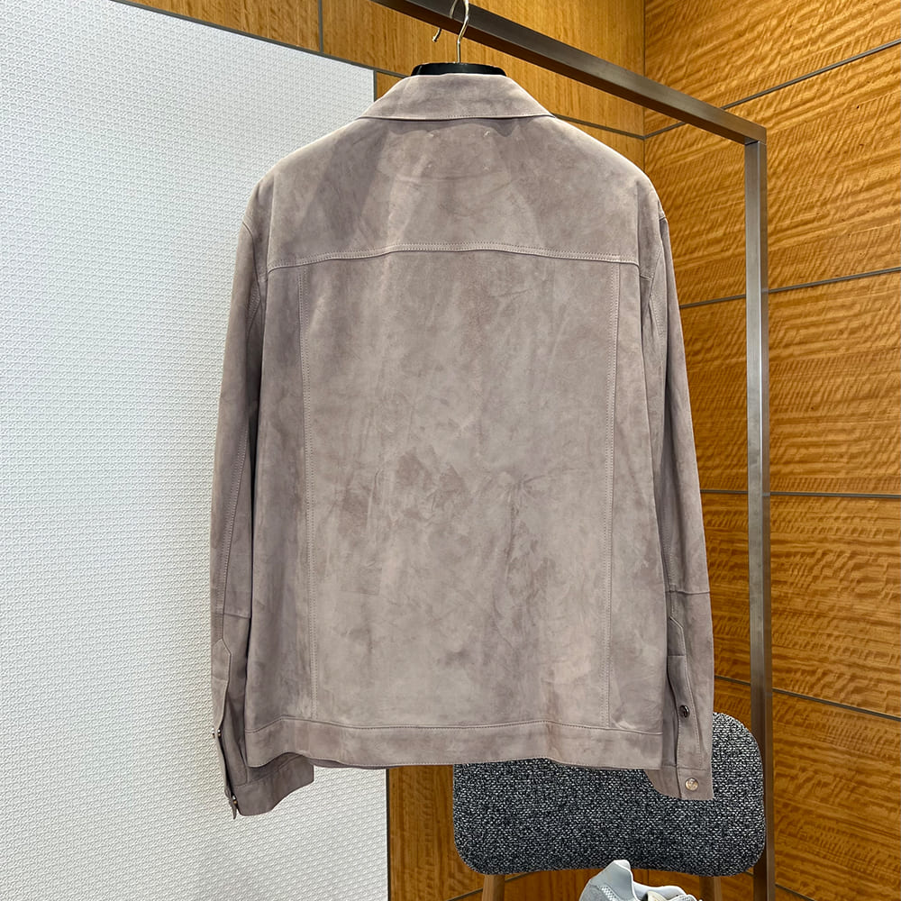 Brunello Cucinelli UNISEX Genuine Leather COAT(size:S|M|L|XL)