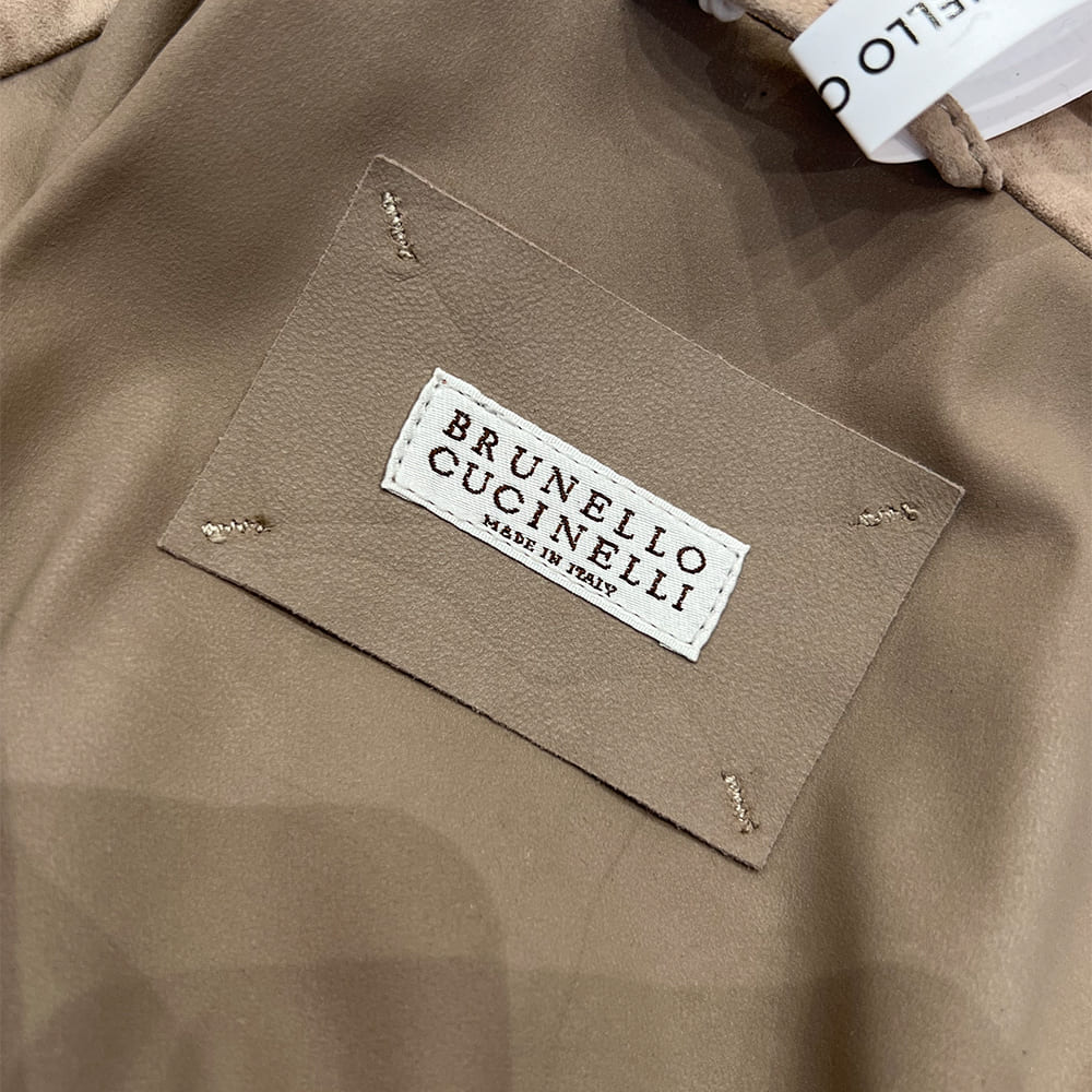 Brunello Cucinelli UNISEX Genuine Leather COAT(size:S|M|L|XL)