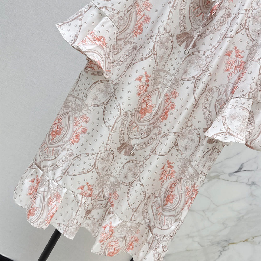 H**me5 WOMEN SILK DRESS(size:S|M|L|XL)