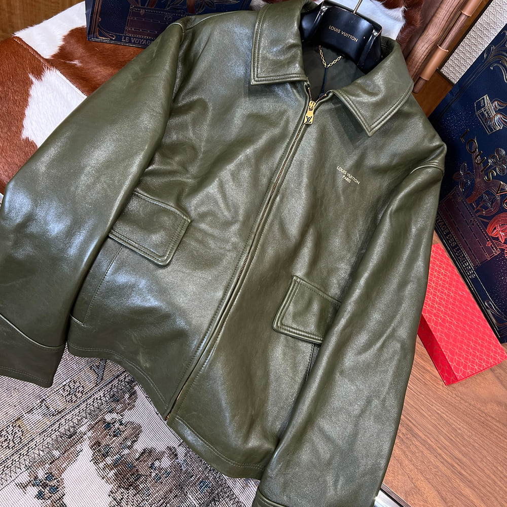 LV UNISEX Genuine Leather COAT(size:46|48|50|52|54)