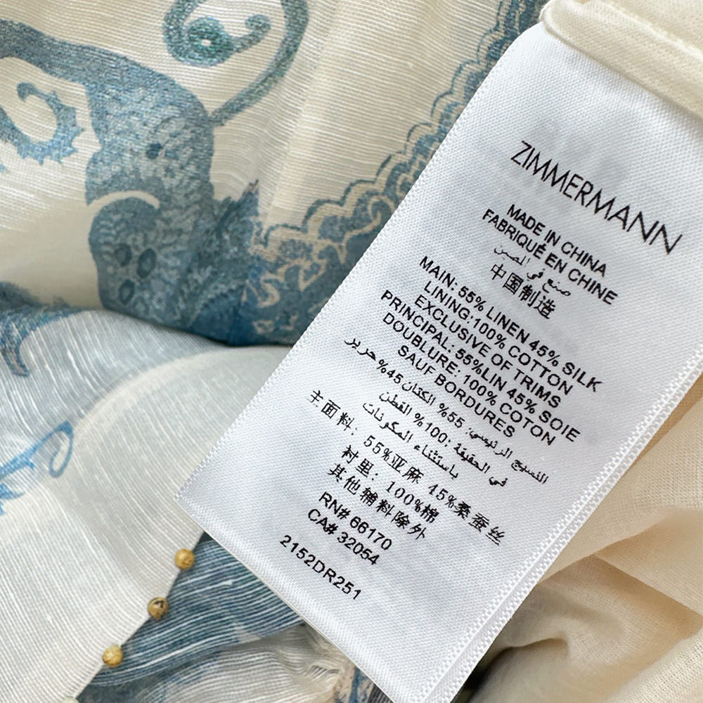 ZIMMERMANN WOMEN SILK DRESS(size:S|M|L|XL)