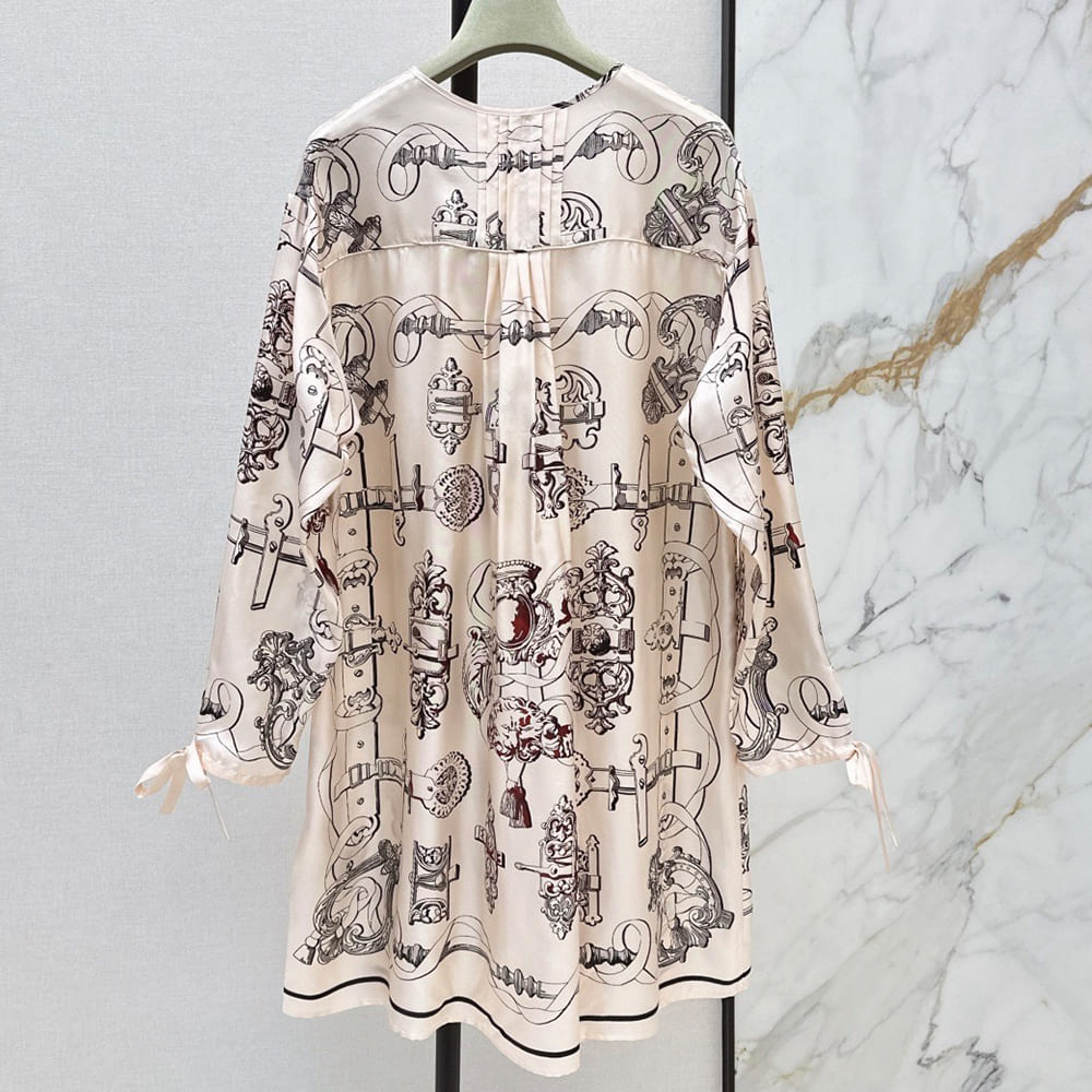 H**me5 WOMEN SILK DRESS(size:S|M|L|XL)
