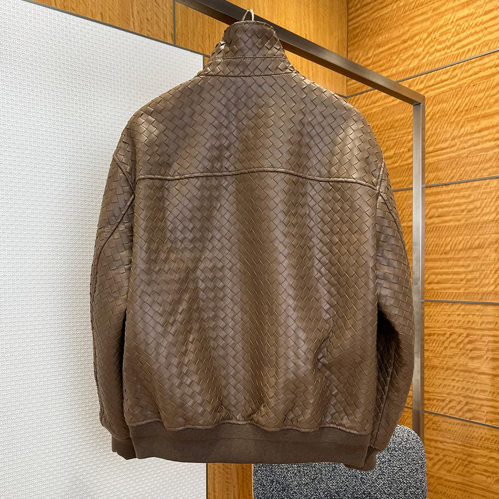 B0tt*ga Ven*ta UNISEX Genuine Leather COAT(size:48|50|52|54|56)