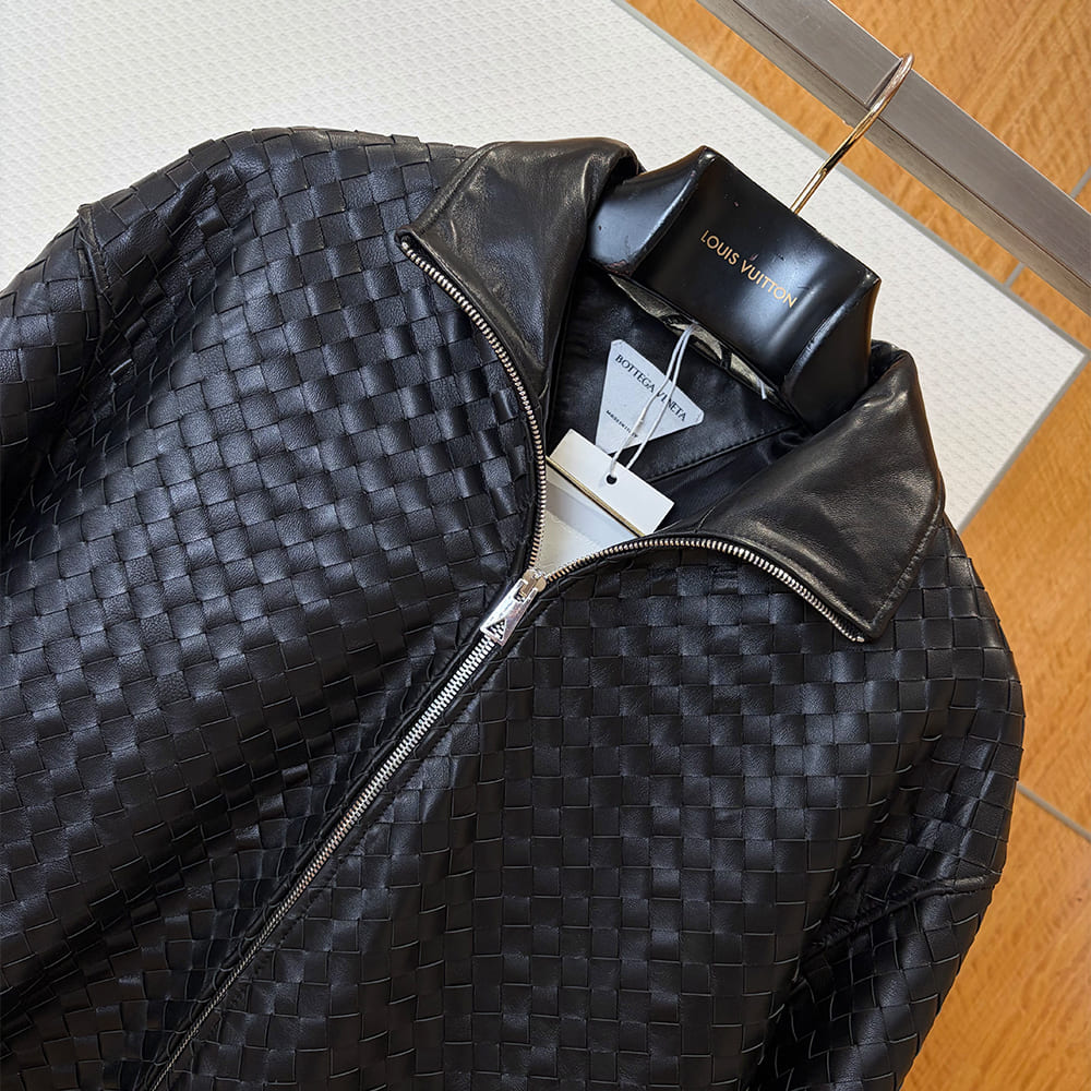 B0tt*ga Ven*ta UNISEX Genuine Leather COAT(size:48|50|52|54|56)