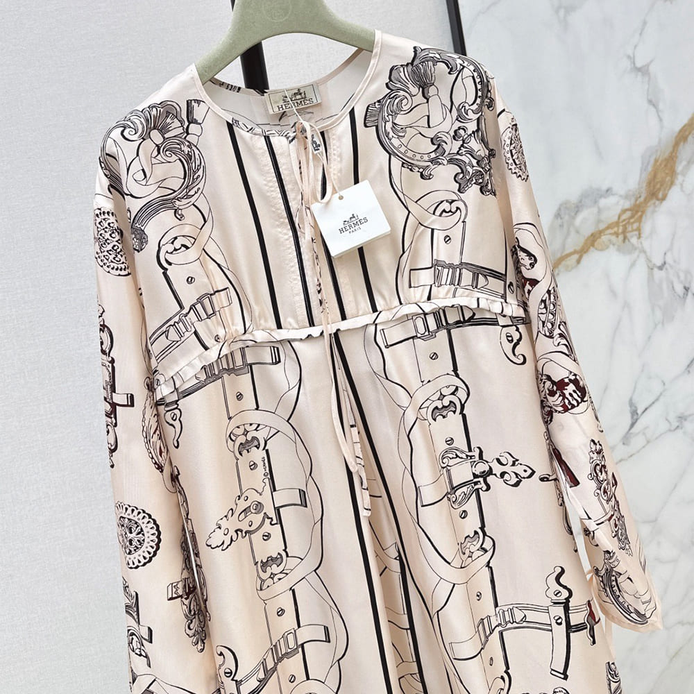 H**me5 WOMEN SILK DRESS(size:S|M|L|XL)