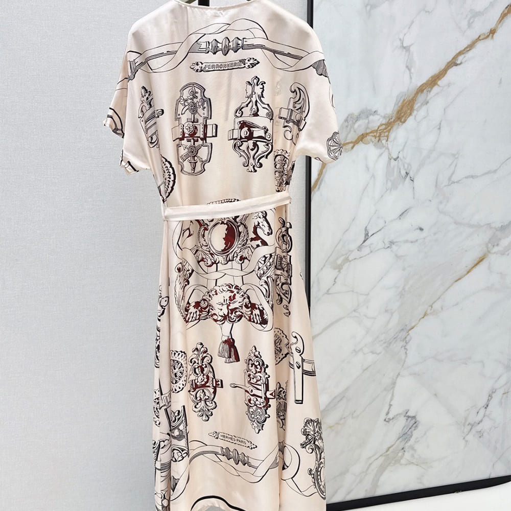 H**me5 WOMEN SILK DRESS(size:S|M|L|XL)