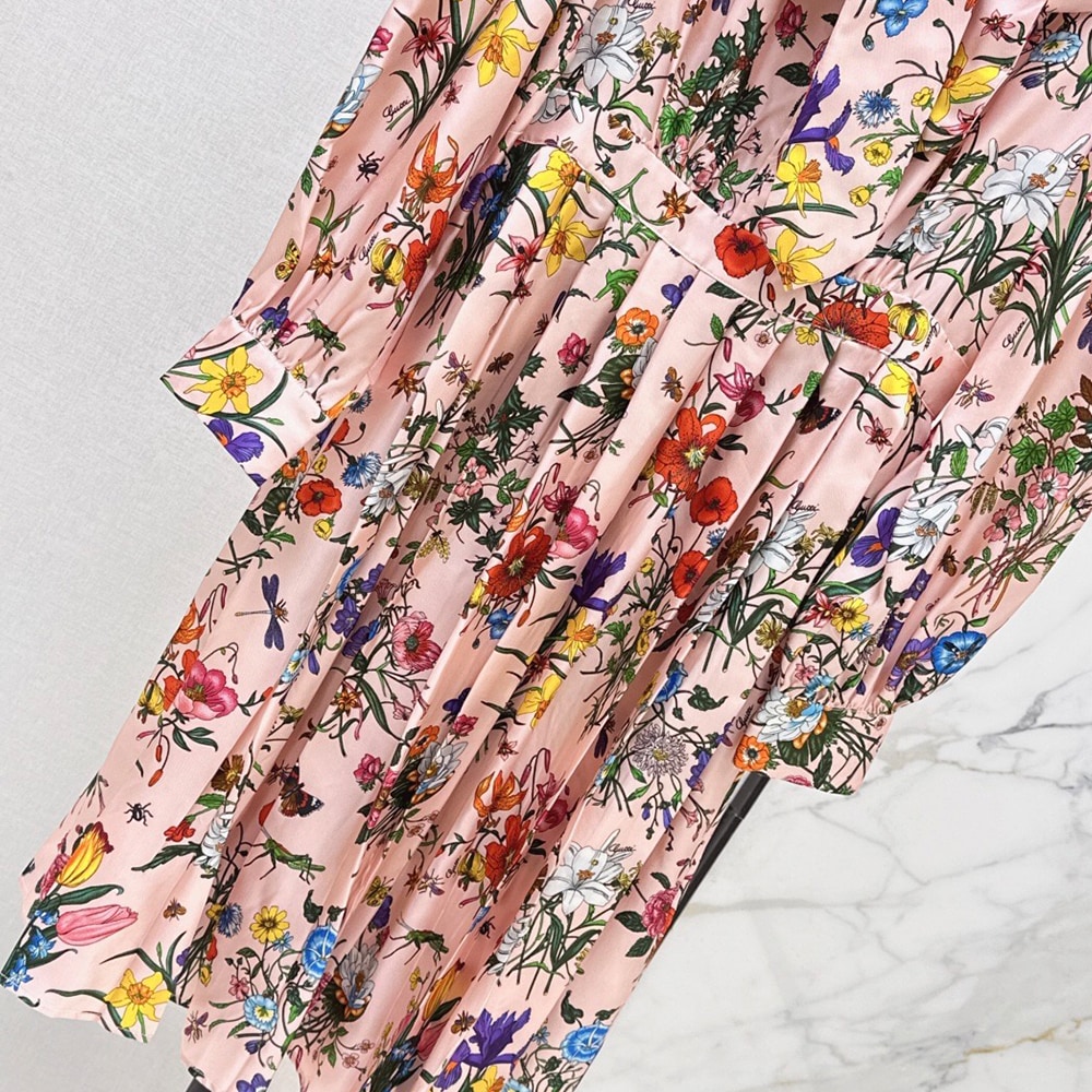 Gvc*1 WOMEN SILK DRESS(size:S|M|L|XL)
