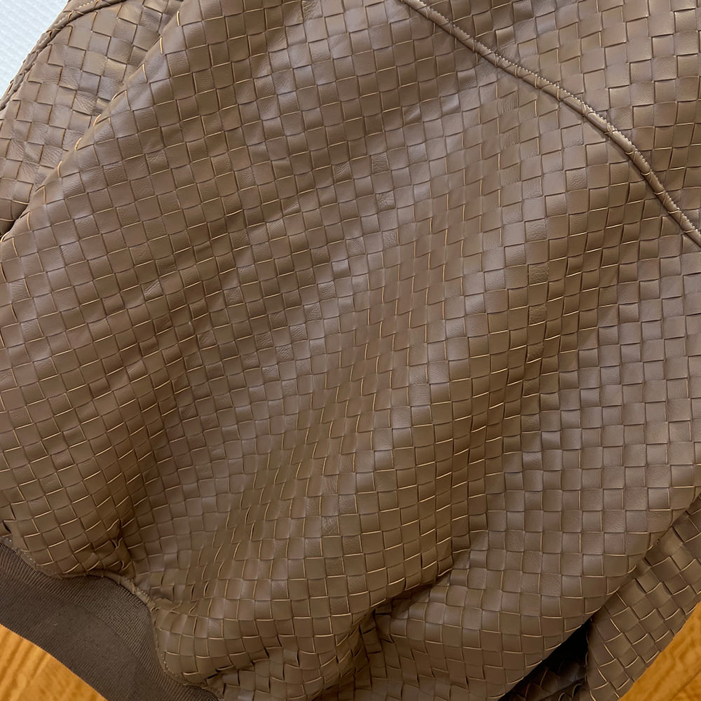 B0tt*ga Ven*ta UNISEX Genuine Leather COAT(size:48|50|52|54|56)