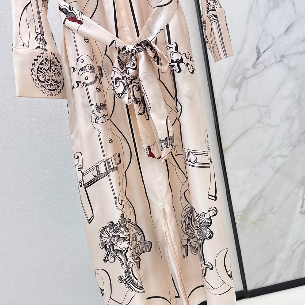 H**me5 WOMEN SILK DRESS(size:S|M|L|XL)