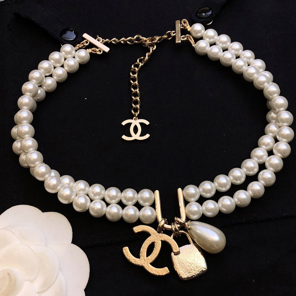 Ch**el Pearl Necklace