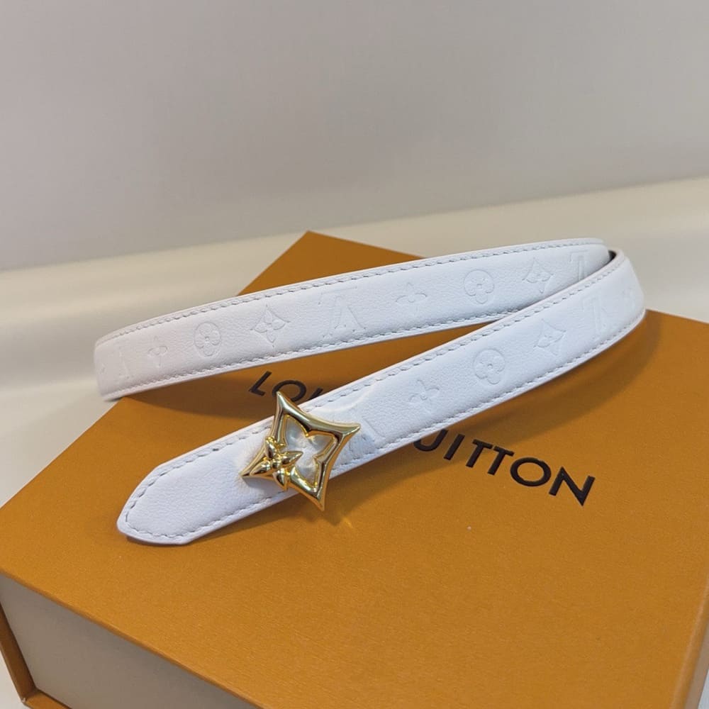 LV Flowergram 20mm reversible belt
