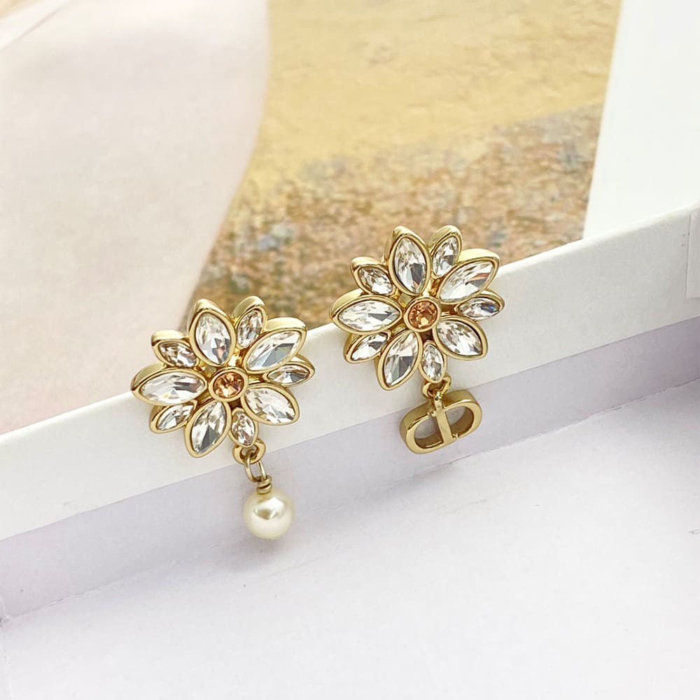 D10r Fleur de Glace earrings