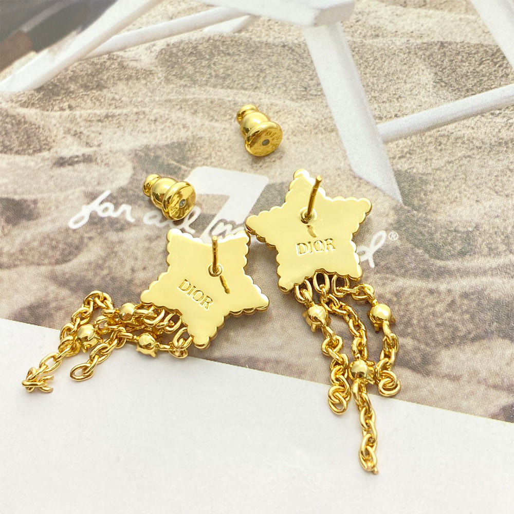 D10r Petit CD Lucky Baroque Earrings