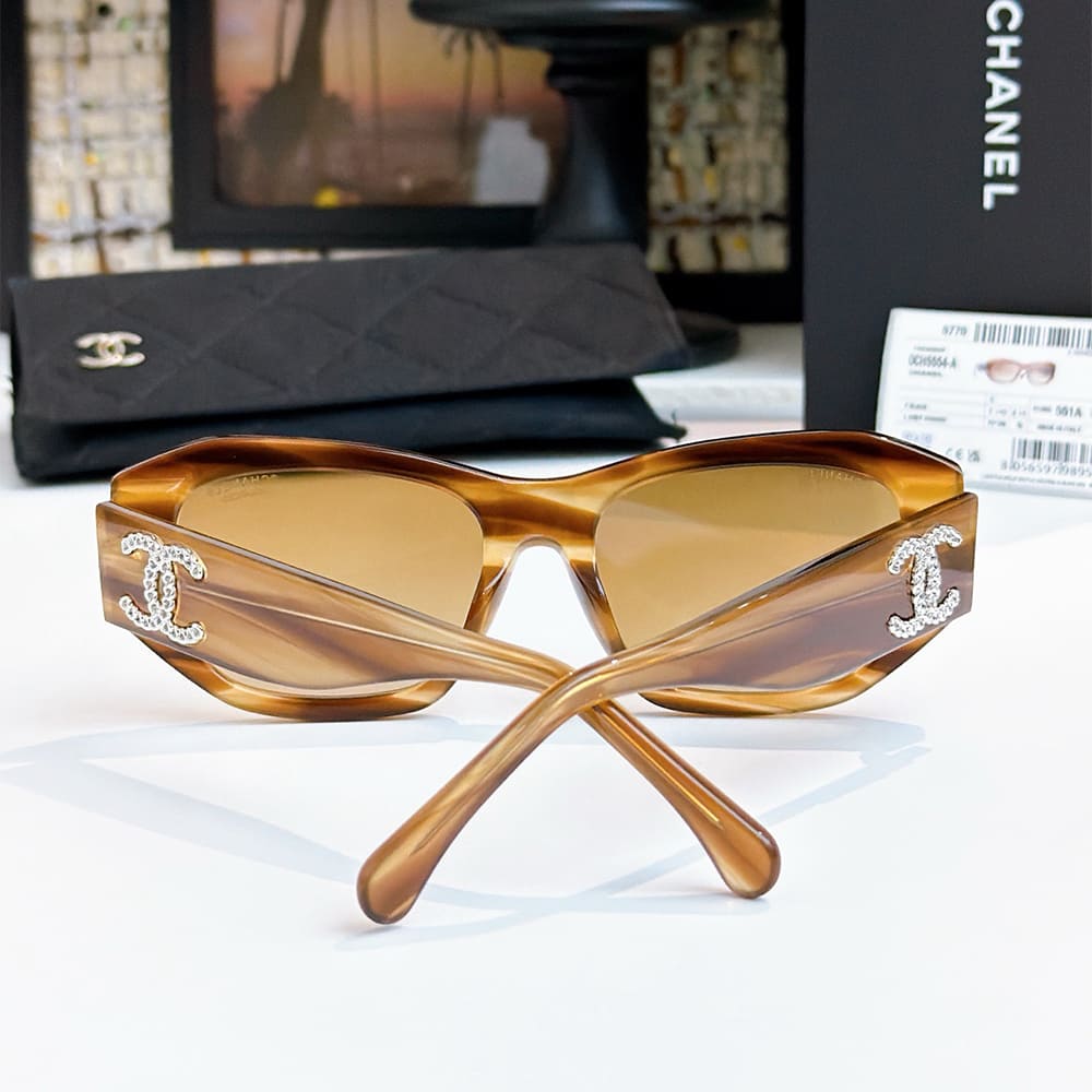 Ch**el Rectangle Sunglasses