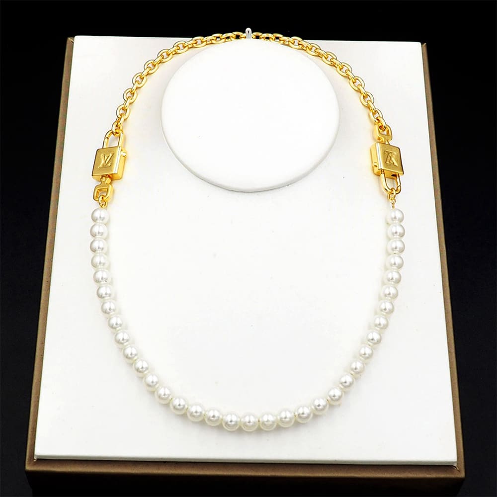 LV Pearlock Necklace