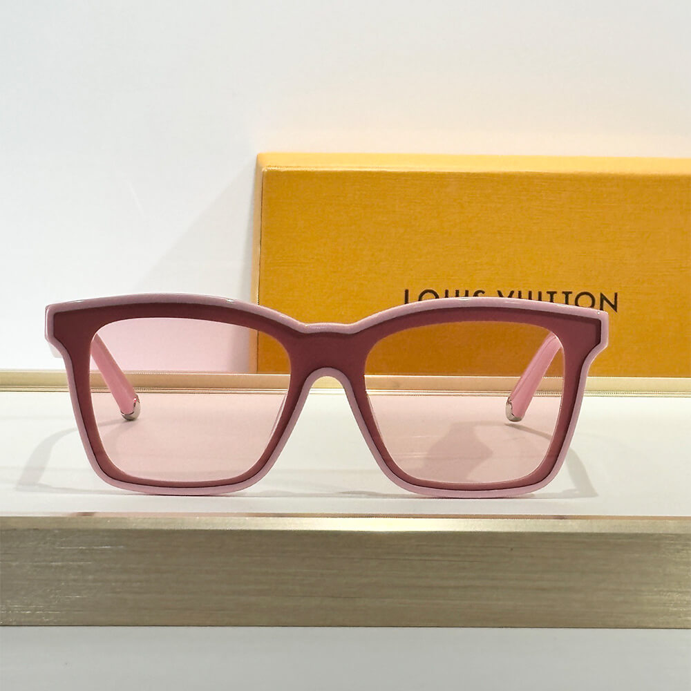 LV Script Square Sunglasses