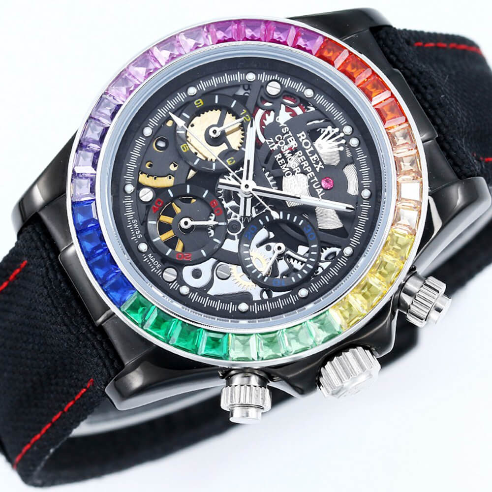 R01ex Daytona 43mm skeleton dial