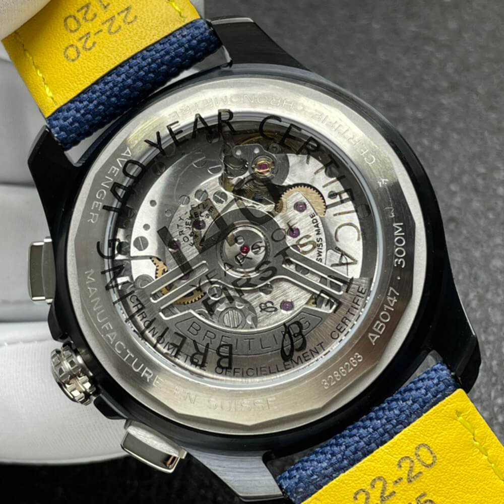 Breitling Bulgari Avenger B01 Chronograph 44 Night Mission Dust Devils