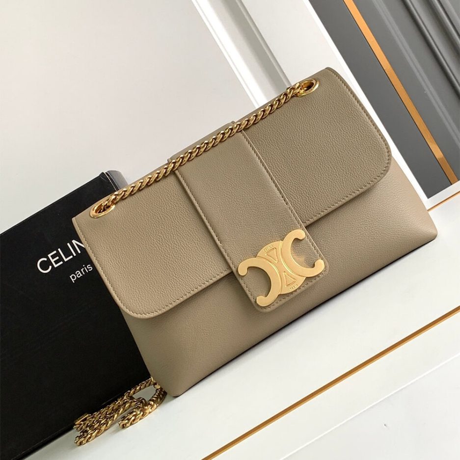 Medium Ce1i*e VICTOIRE bag in soft calfskin