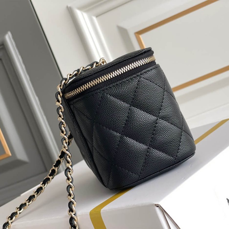 Ch**el long box cosmetic bag