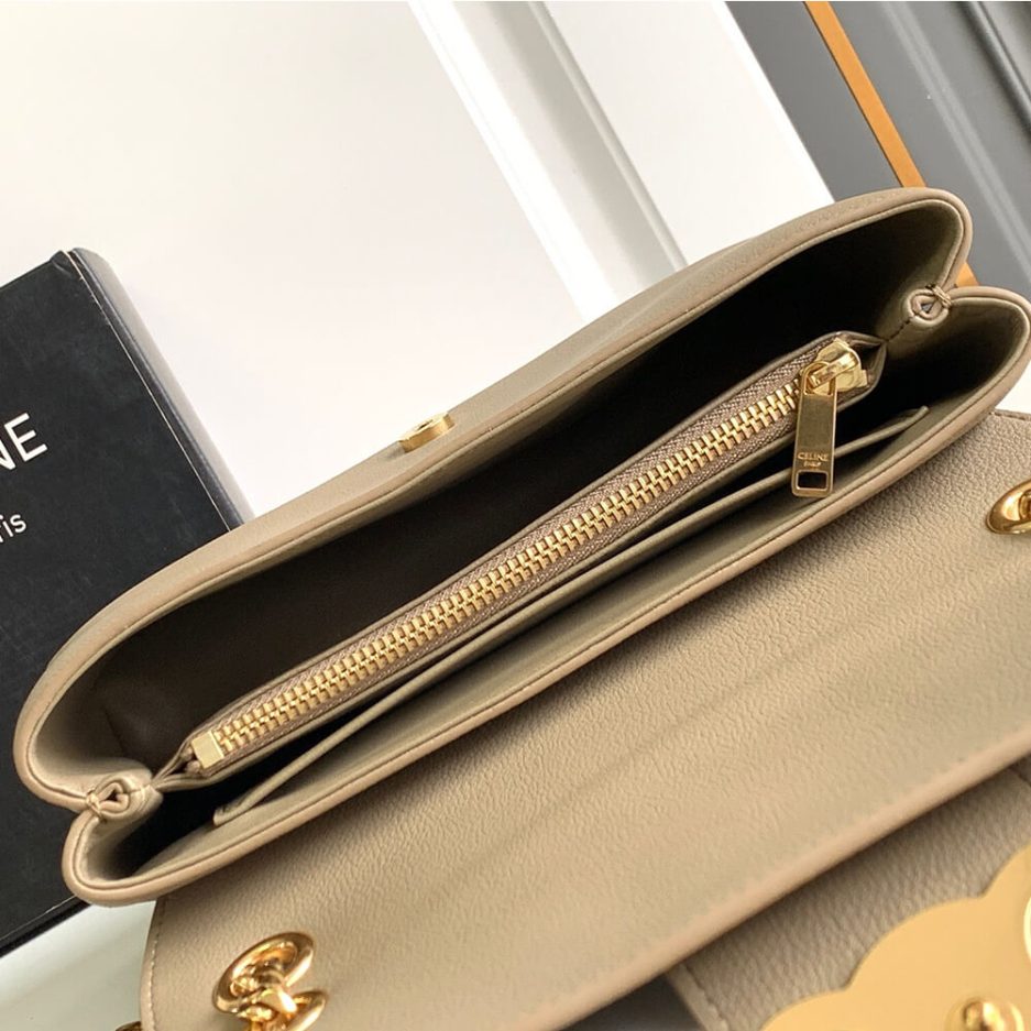 Medium Ce1i*e VICTOIRE bag in soft calfskin