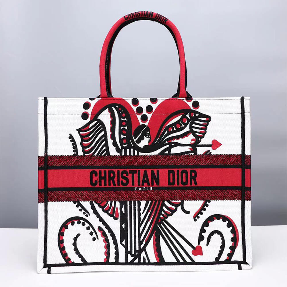 LARGE D10r BOOK TOTE