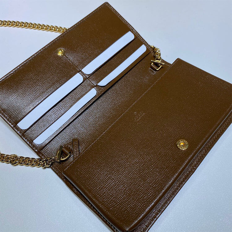 Gvc*1 Horsebit 1955 Wallet With Chain
