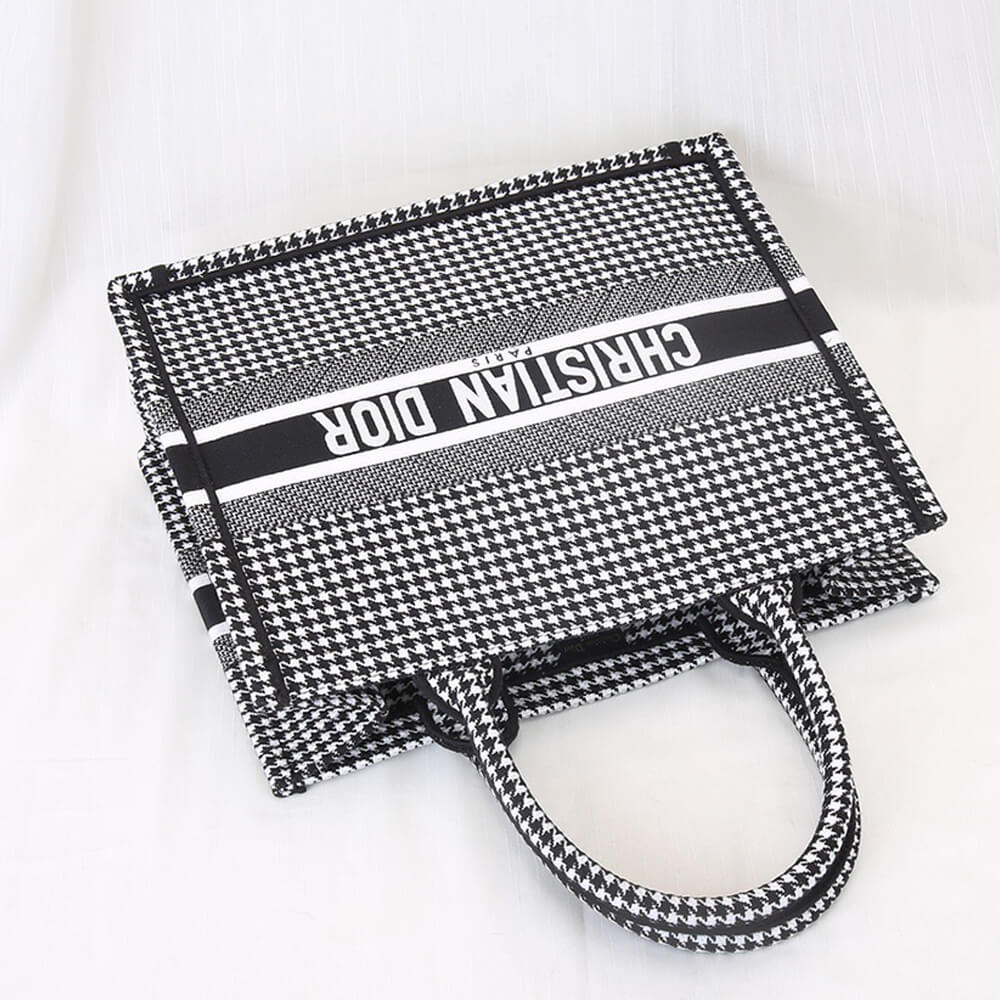SMALL D10r BOOK TOTE