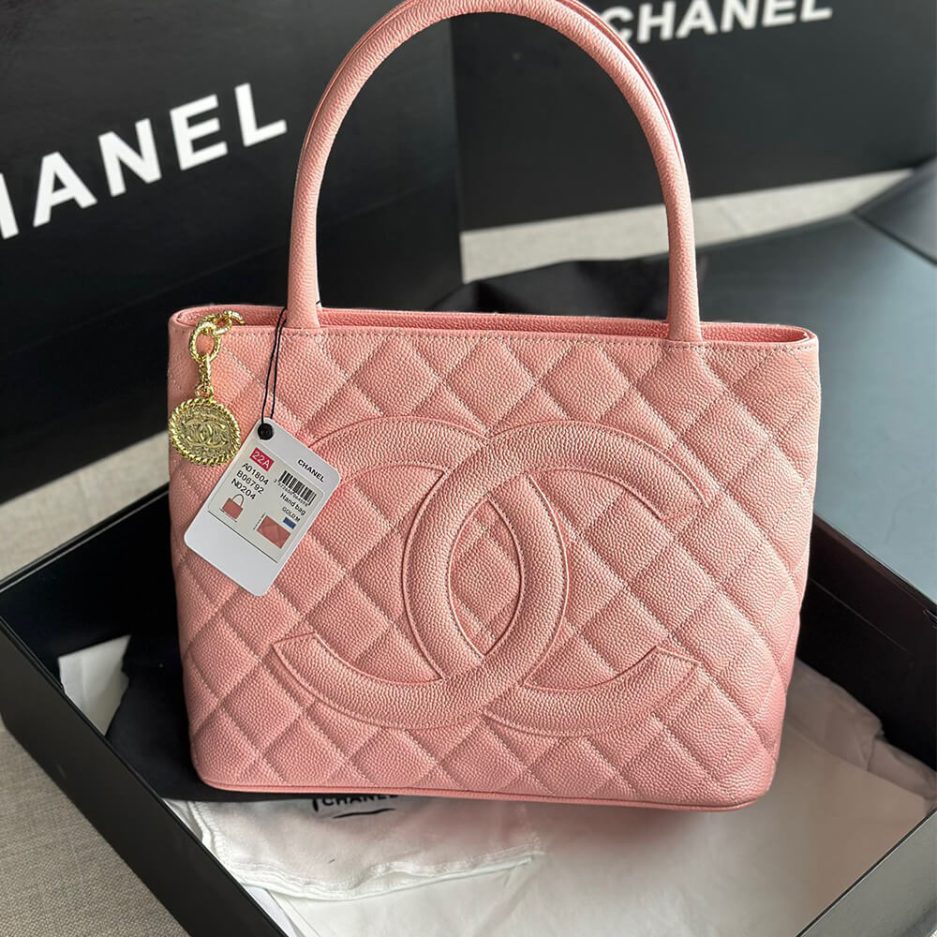 Ch**el Medallion Tote Bag