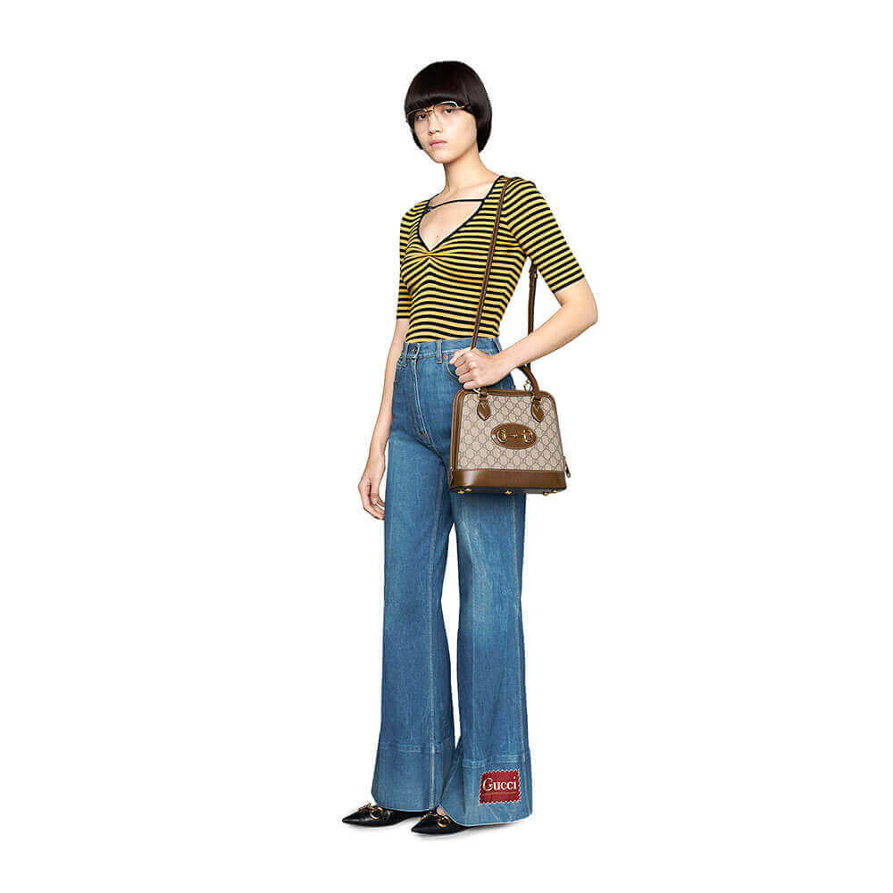 Gvc*1 Horsebit 1955 Small Top Handle Bag
