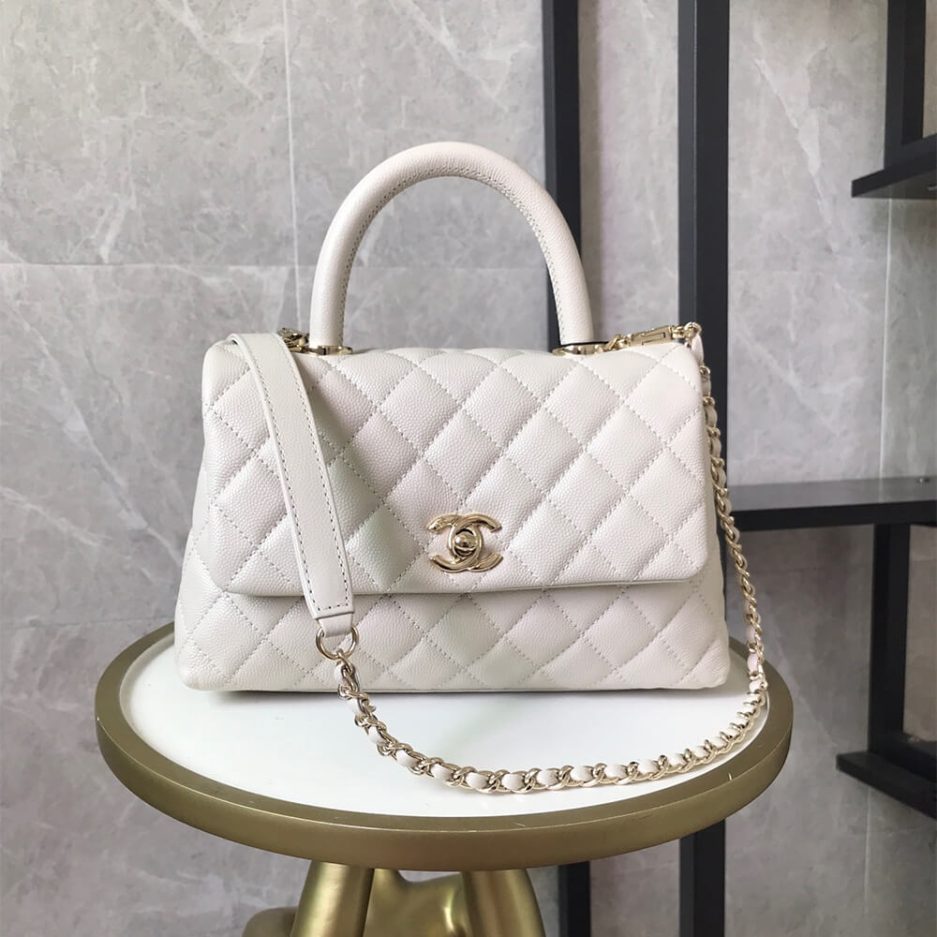 Ch**el Coco handle flap shoulder bag PM