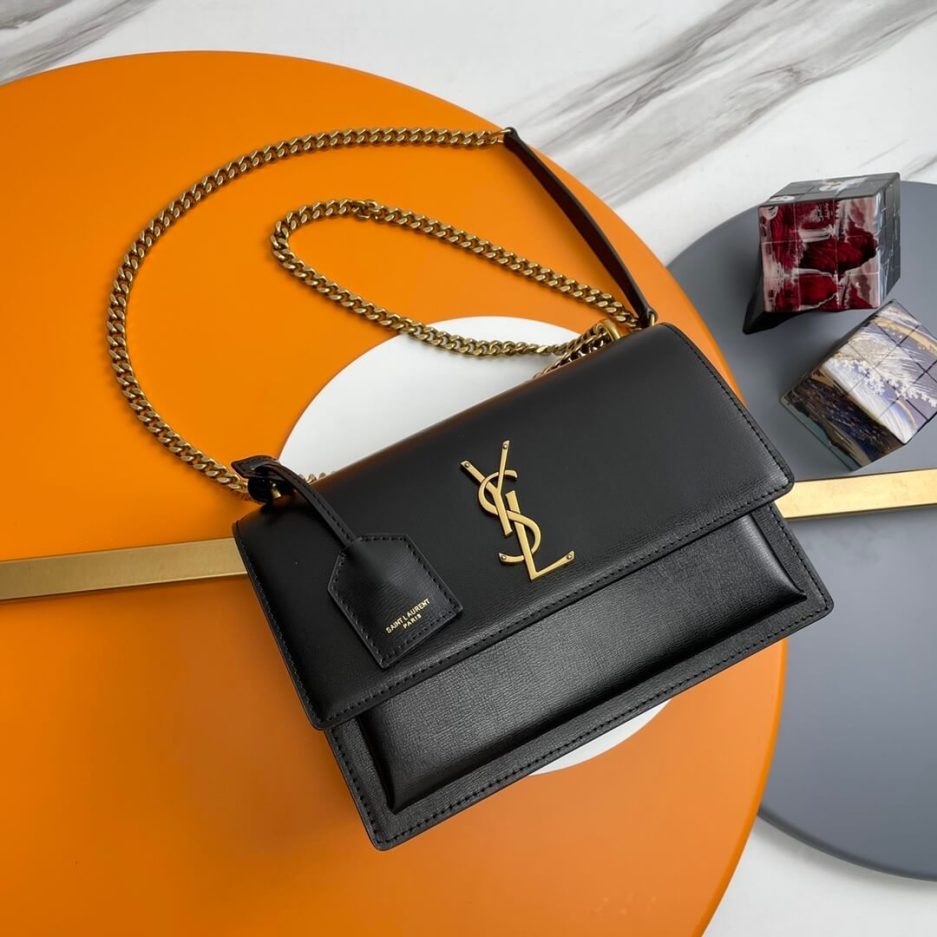 Y51 sunset medium leather shoulder bag