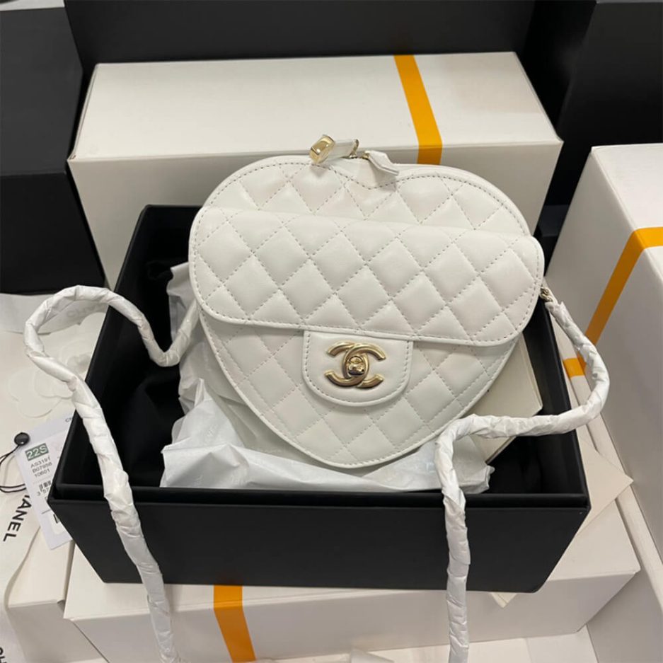 Ch**el 22s Heart Bag
