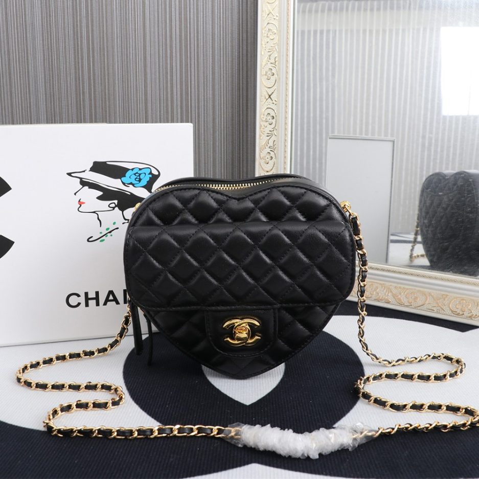 Ch**el 22s Heart Bag