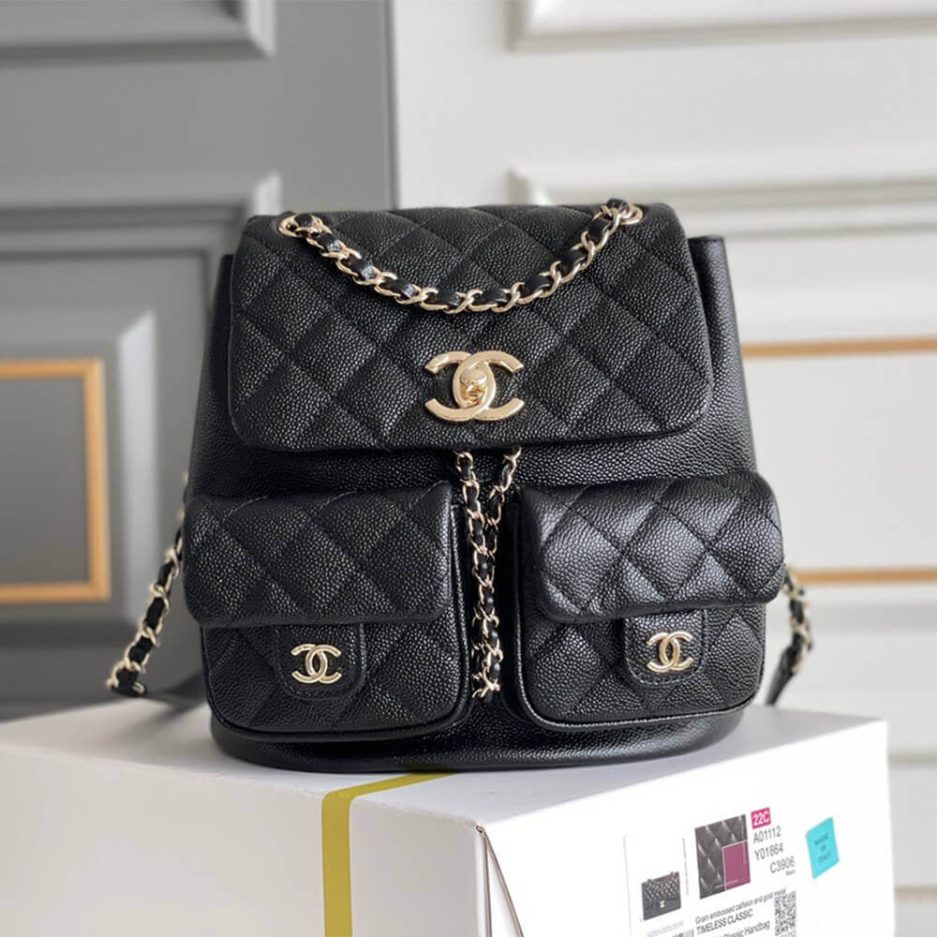 Ch**el Caviar Backpack