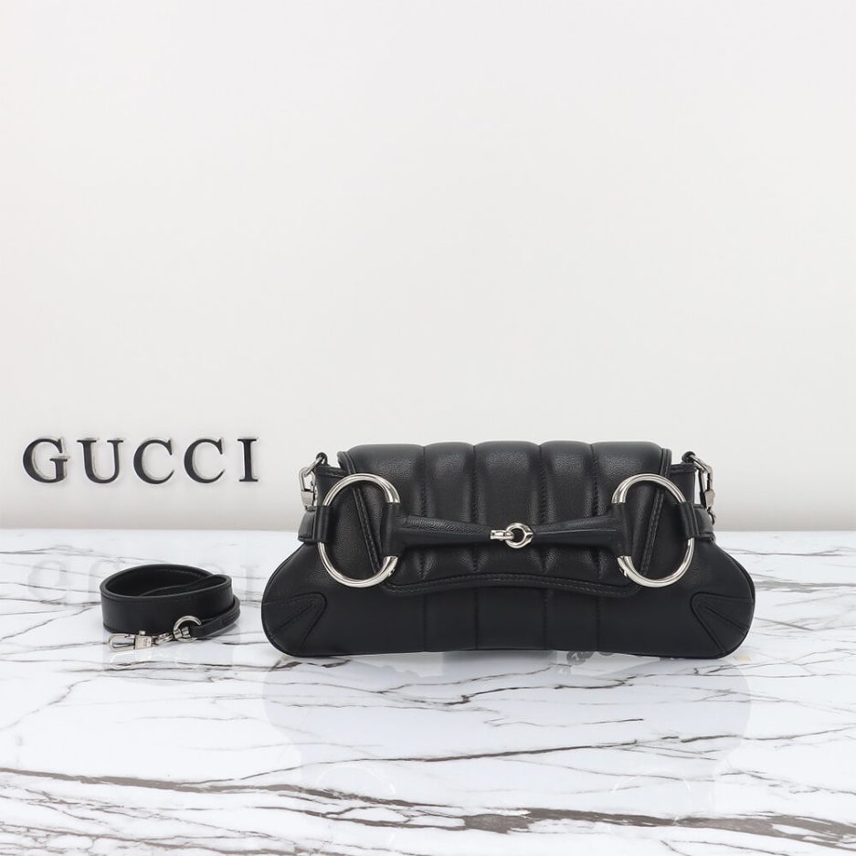 Gvc*1 HORSEBIT CHAIN SMALL SHOULDER BAG