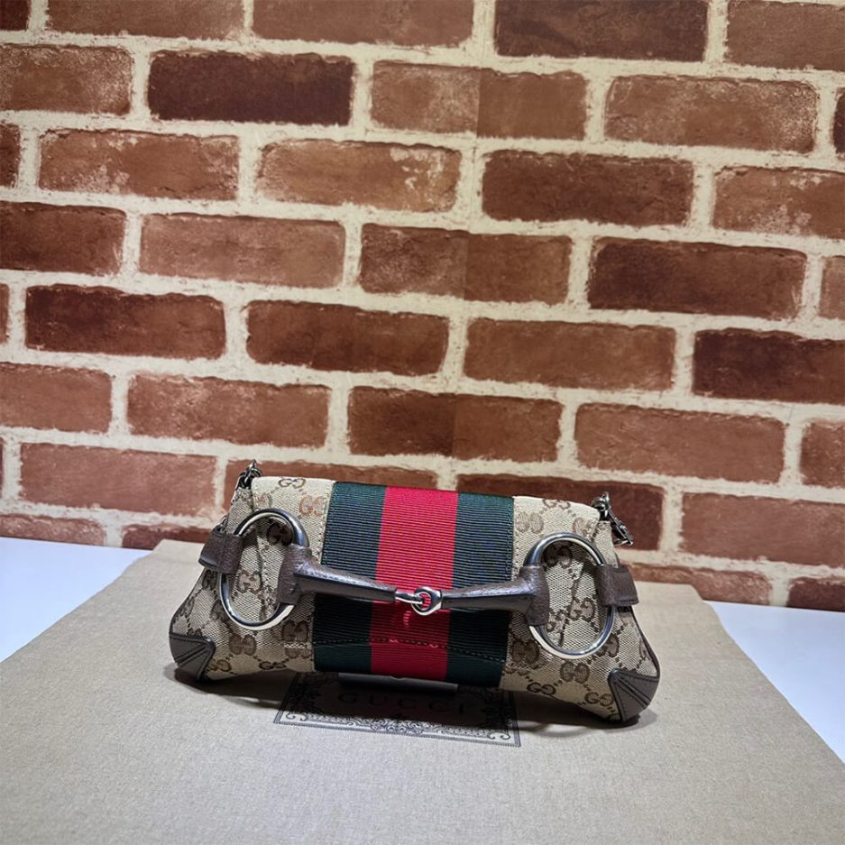 Gvc*1 HORSEBIT CHAIN SMALL SHOULDER BAG