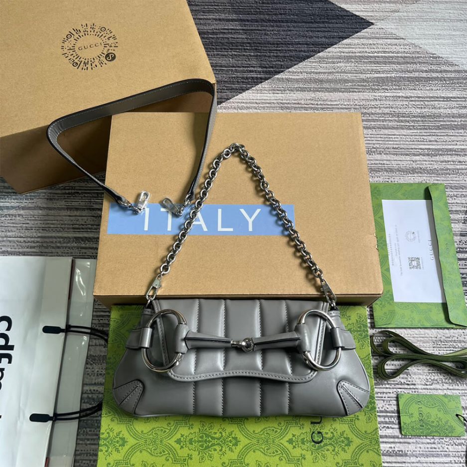 Gvc*1 HORSEBIT CHAIN SMALL SHOULDER BAG