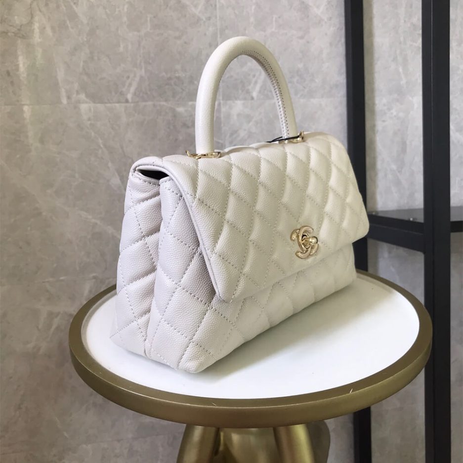 Ch**el Coco handle flap shoulder bag PM