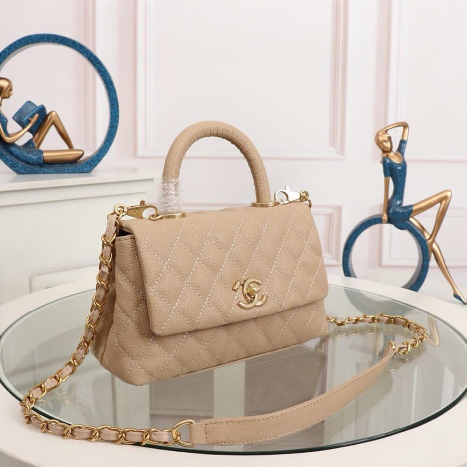 Ch**el Coco handle flap shoulder bag PM